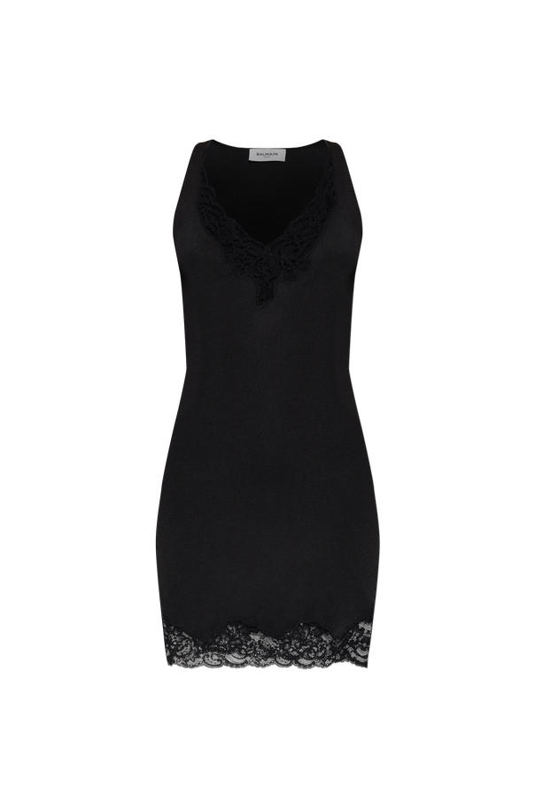 Dress with lace trim od Balmain