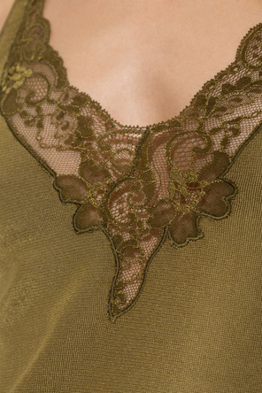 Balmain Vestido com acabamento em renda