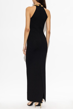 Balmain Rochie cu aplicații la decolteu