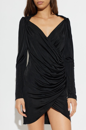 Balmain Рокля с асиметрична кройка