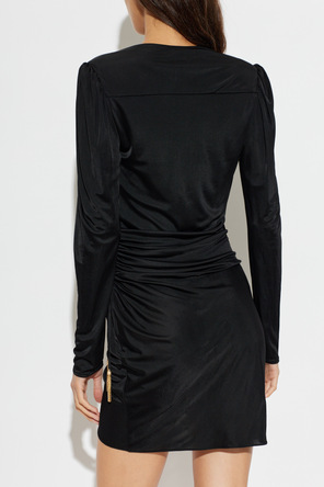 Balmain Рокля с асиметрична кройка