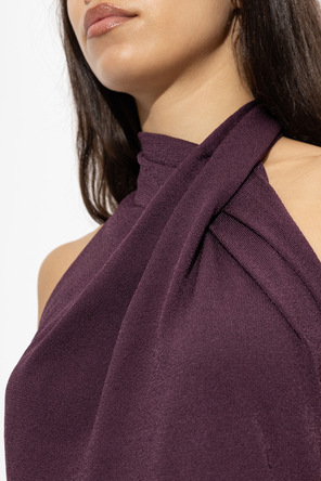 Balmain Vestido con la espalda descubierta