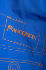 JW Anderson Flounce London Sports Korte leggings med bredt taljebånd og logoprint i højglans