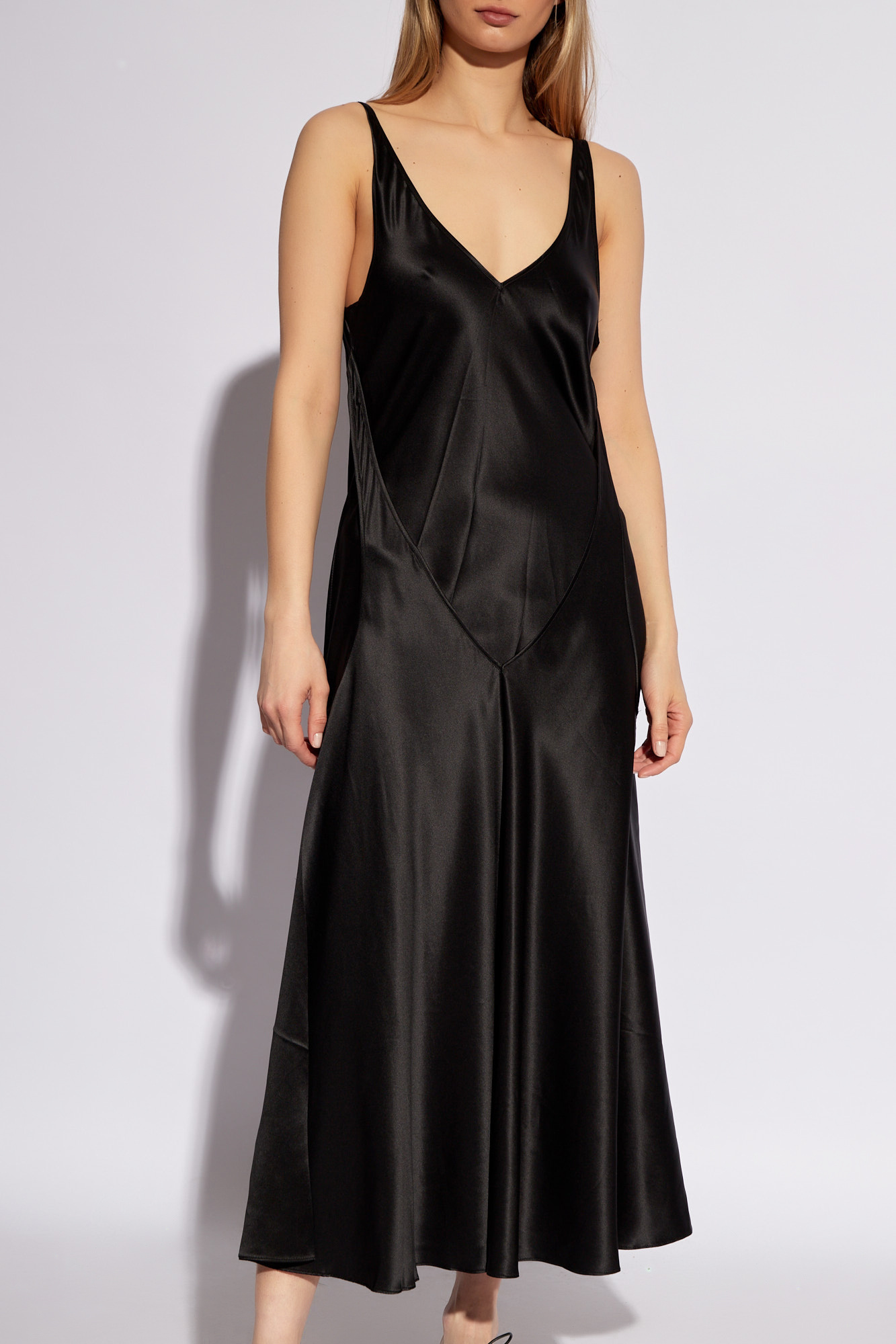 JW Anderson Two-layer satin dress