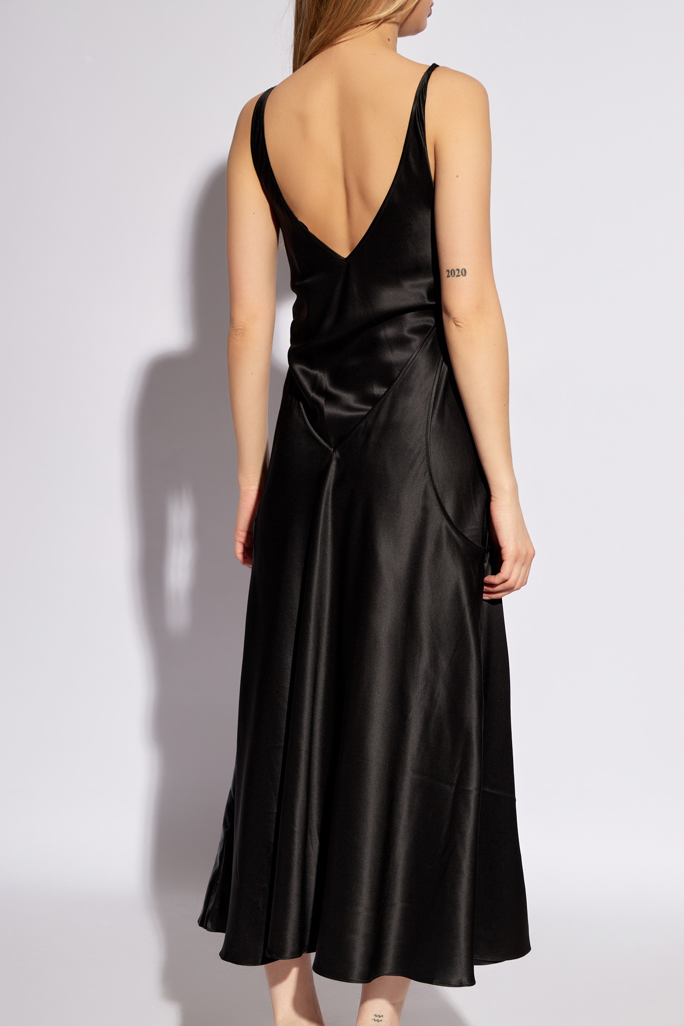 JW Anderson Two-layer satin dress