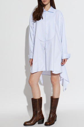 JW Anderson ‘oversize’ striped shirt dress