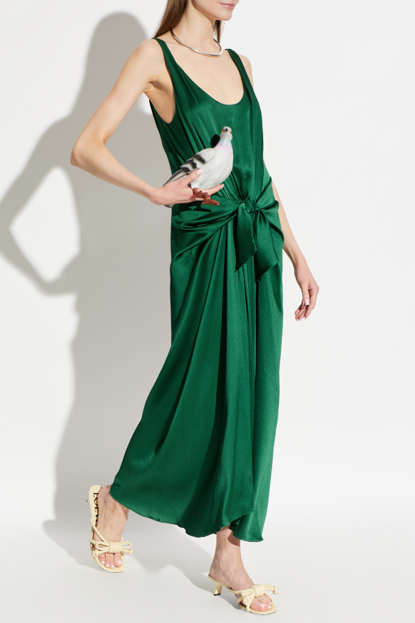 JW Anderson Vestido con lazo decorativo en la cintura