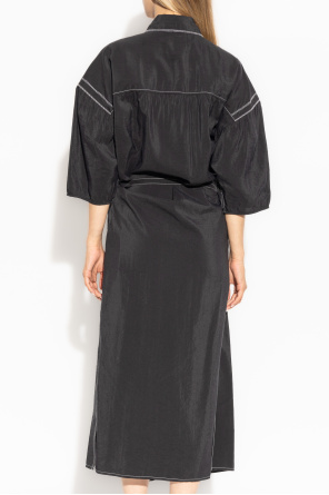 Lemaire Dress with a collar.