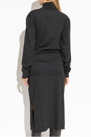 Lemaire Dress with Polo Neck