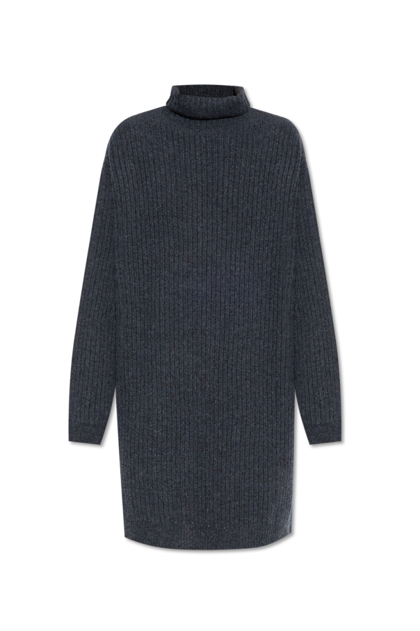 Lemaire Wool dress with polo neck