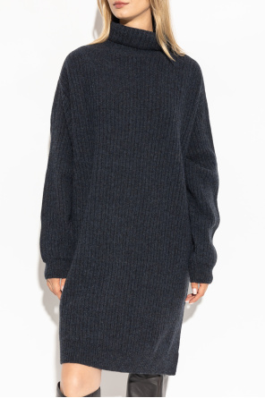 Lemaire Wool dress with polo neck