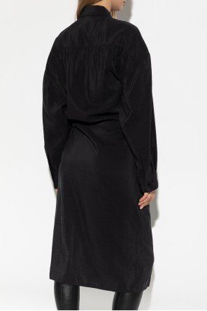 Lemaire Sukienka z kopertowym zapięciem