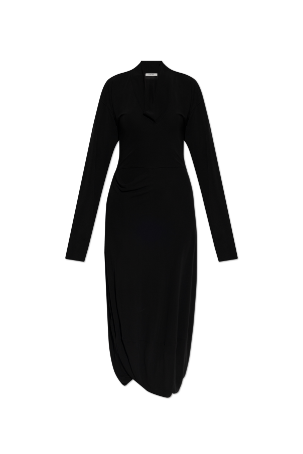 Dress with draped neckline od Lemaire