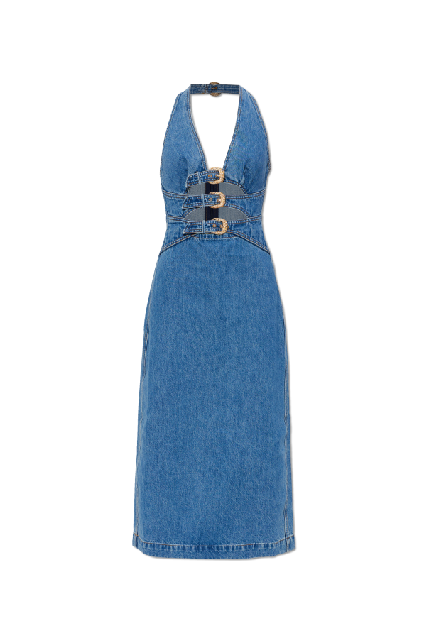 "Estelle" denim dress od Cult Gaia