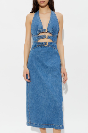 Cult Gaia "Estelle" denim dress