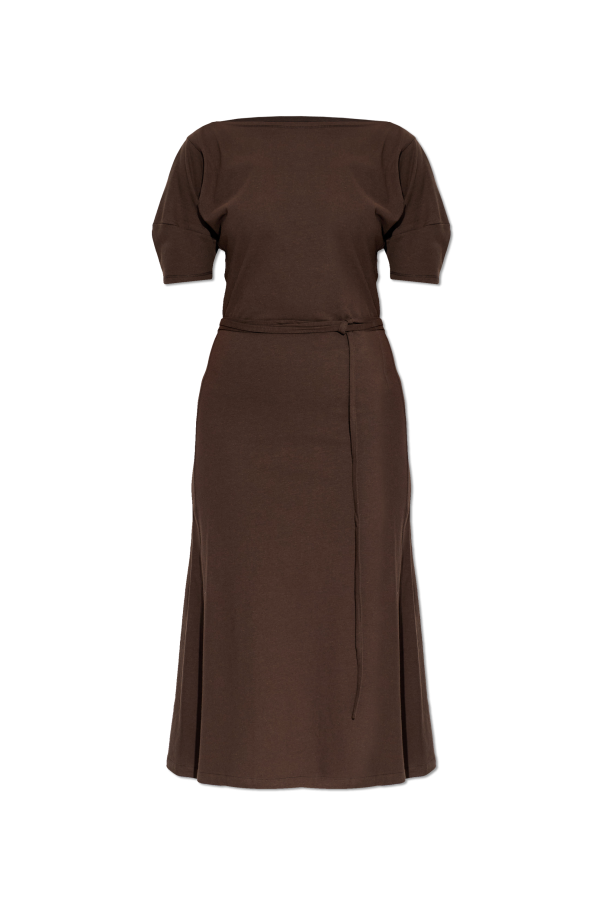 Cotton dress with short sleeves od Lemaire