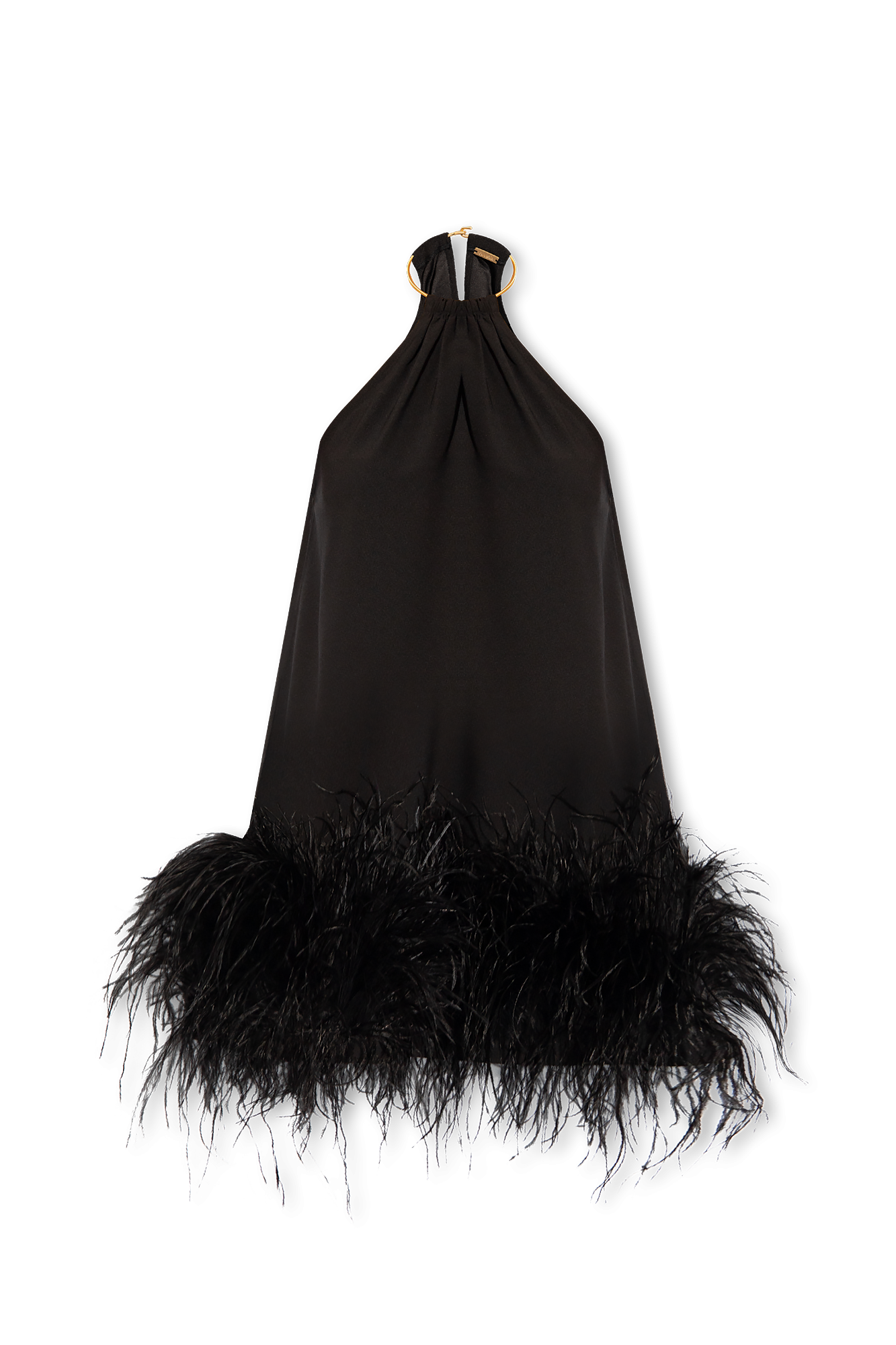 Cult Gaia ‘Reeves’ dress with feathers