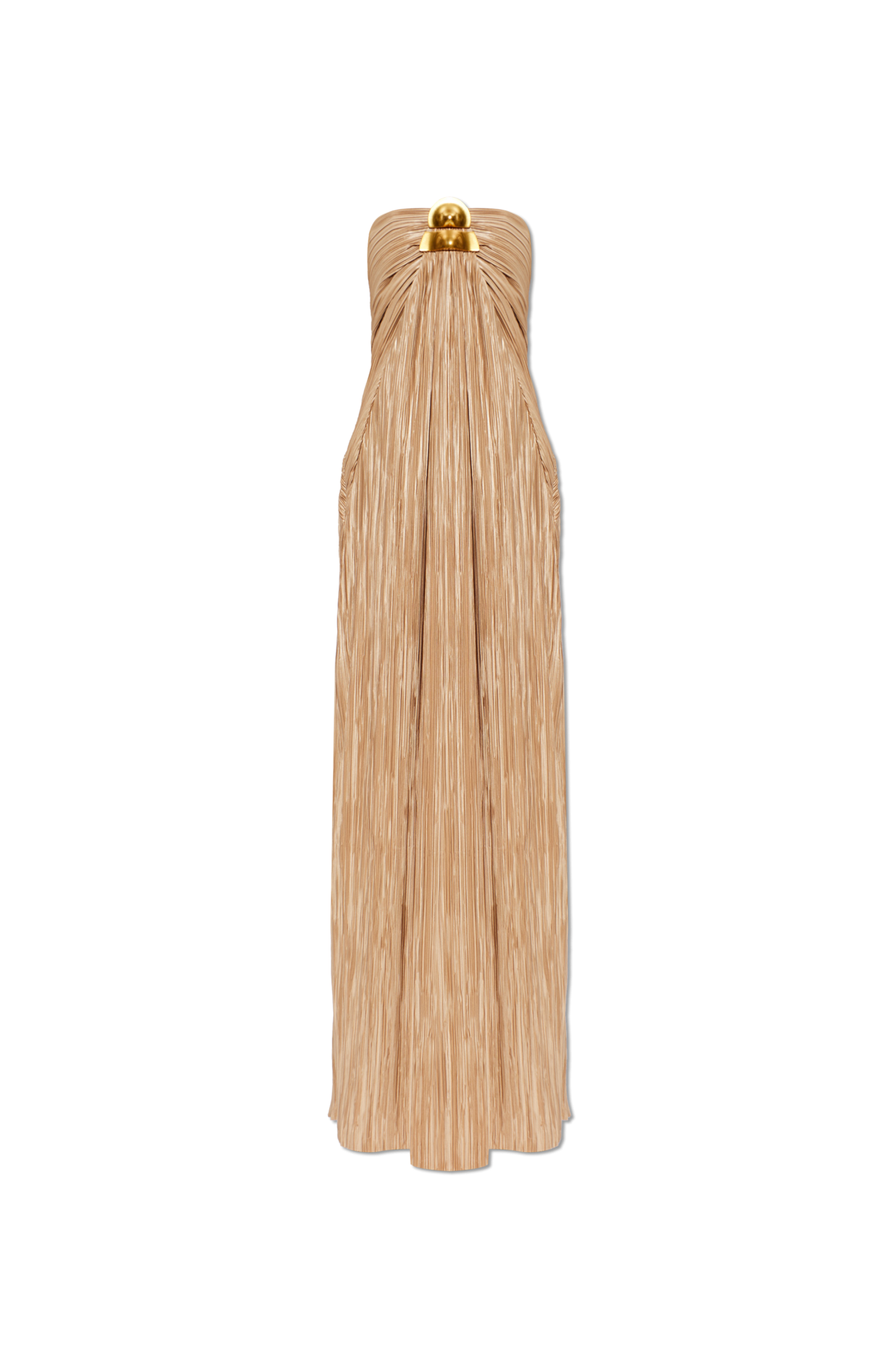 Cult Gaia Sequoia Pleated Maxi Dress - Neutrals