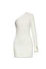 Alysi collarless cotton midi dress