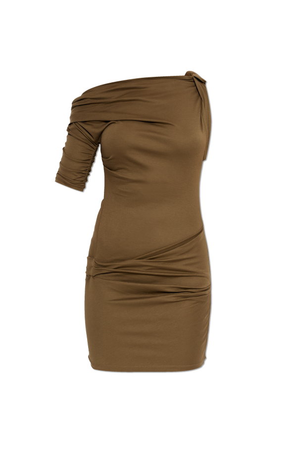 Dress with decorative draping od Jacquemus