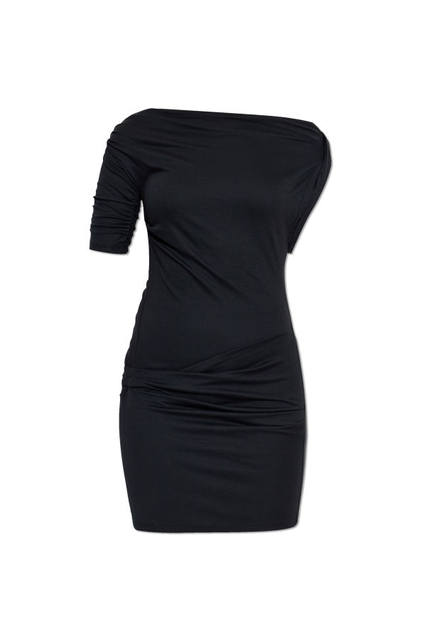 Dress with decorative draping od Jacquemus