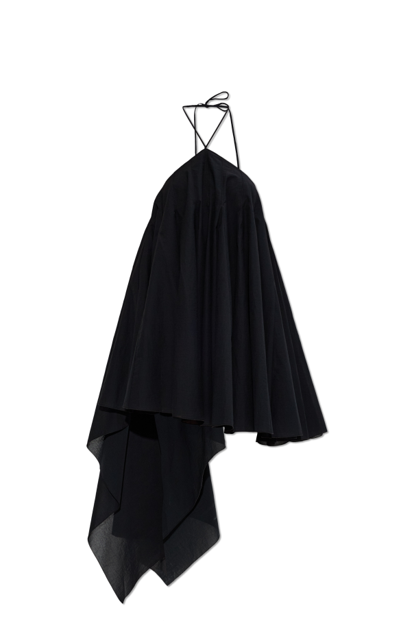 Pleated asymmetrical dress od Jacquemus