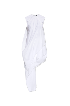 Asymmetric dress "Traversin"