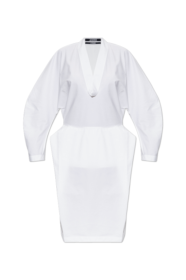 Loose dress with rounded sleeves od Jacquemus