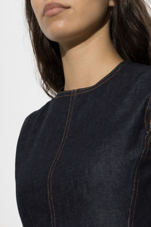 Jacquemus ‘Cubisto’ denim dress