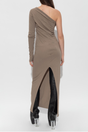 Rick Owens DRKSHDW One-shoulder dress ‘Ziggy’