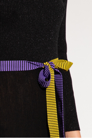 Diane Von Furstenberg dion lee compact stretch tuxedo trousers item