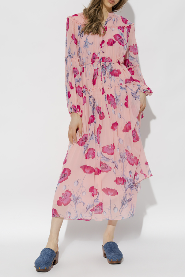Diane Von Furstenberg ‘Link’ pleated dress