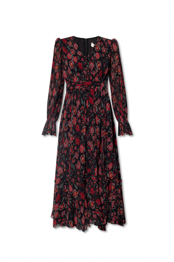 Heads will be turning in this stylish jean jacket dress Noisy with floral-motif