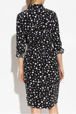 Diane Von Furstenberg Polka Dot Pattern Dress