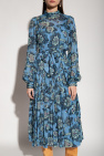 Diane Von Furstenberg ‘Kent’ pleated Tea dress