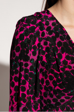 Diane Von Furstenberg ‘Manal’ patterned purchased dress