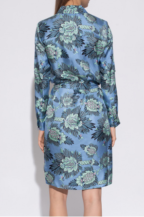 Diane Von Furstenberg ‘Prita’ floral panelled dress