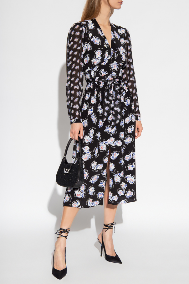 Diane Von Furstenberg Sukienka z motywem kwiatowym ‘Erica’