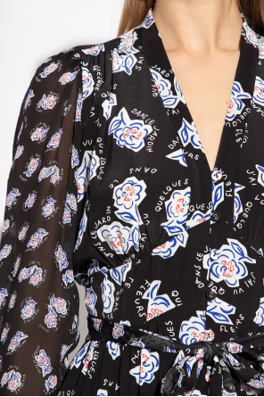 Diane Von Furstenberg ‘Erica’ dress with floral motif