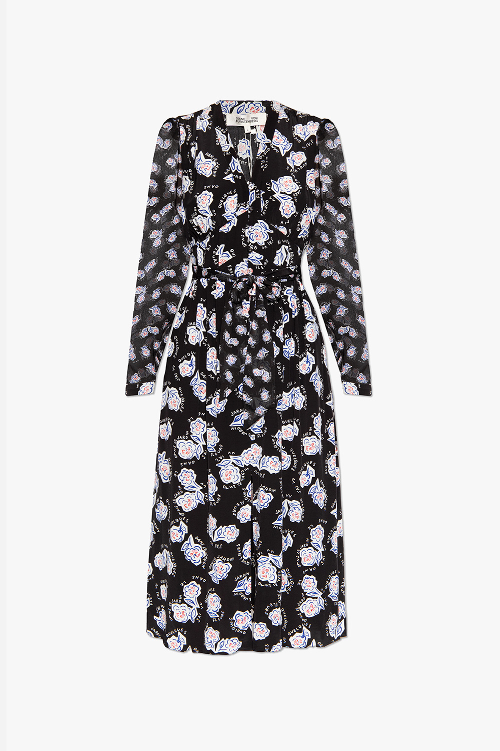 Diane Von Furstenberg ‘Erica’ dress with floral motif