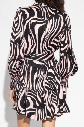 Diane Von Furstenberg ‘Kali’ dress with animal pattern