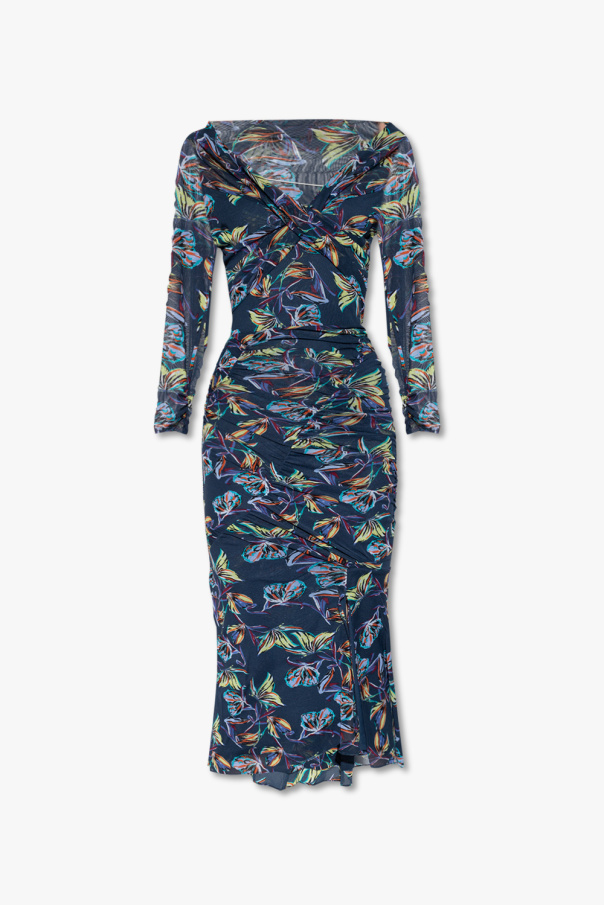 Diane Von Furstenberg Dress with floral motif