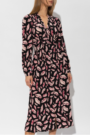 Diane Von Furstenberg ‘Erica’ long-sleeved dress
