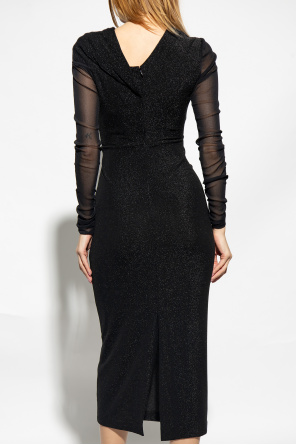 Diane Von Furstenberg Sukienka z lureksową nicią