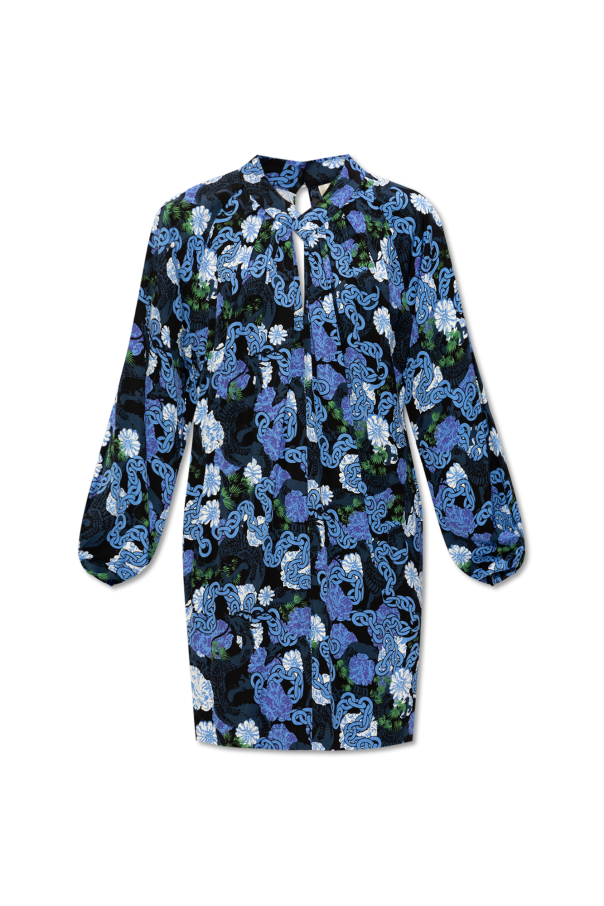 Diane Von Furstenberg Sukienka z motywem kwiatowym ‘Silka’