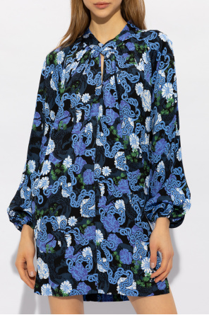 Diane Von Furstenberg Sukienka z motywem kwiatowym ‘Silka’