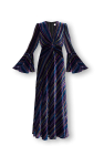 long-sleeved knitted fickor dress