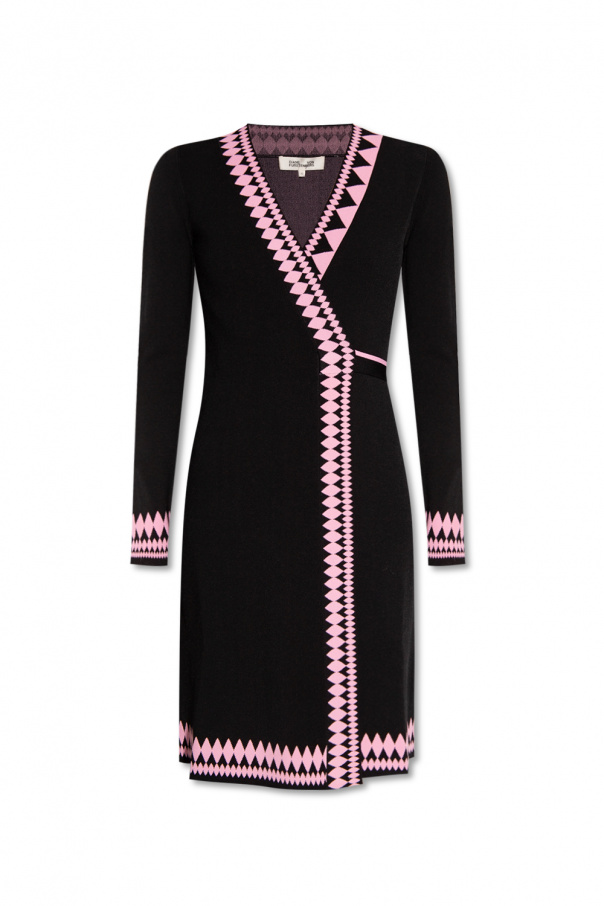 Fred Perry Winehouse Jumper Dress Wrap-over dress