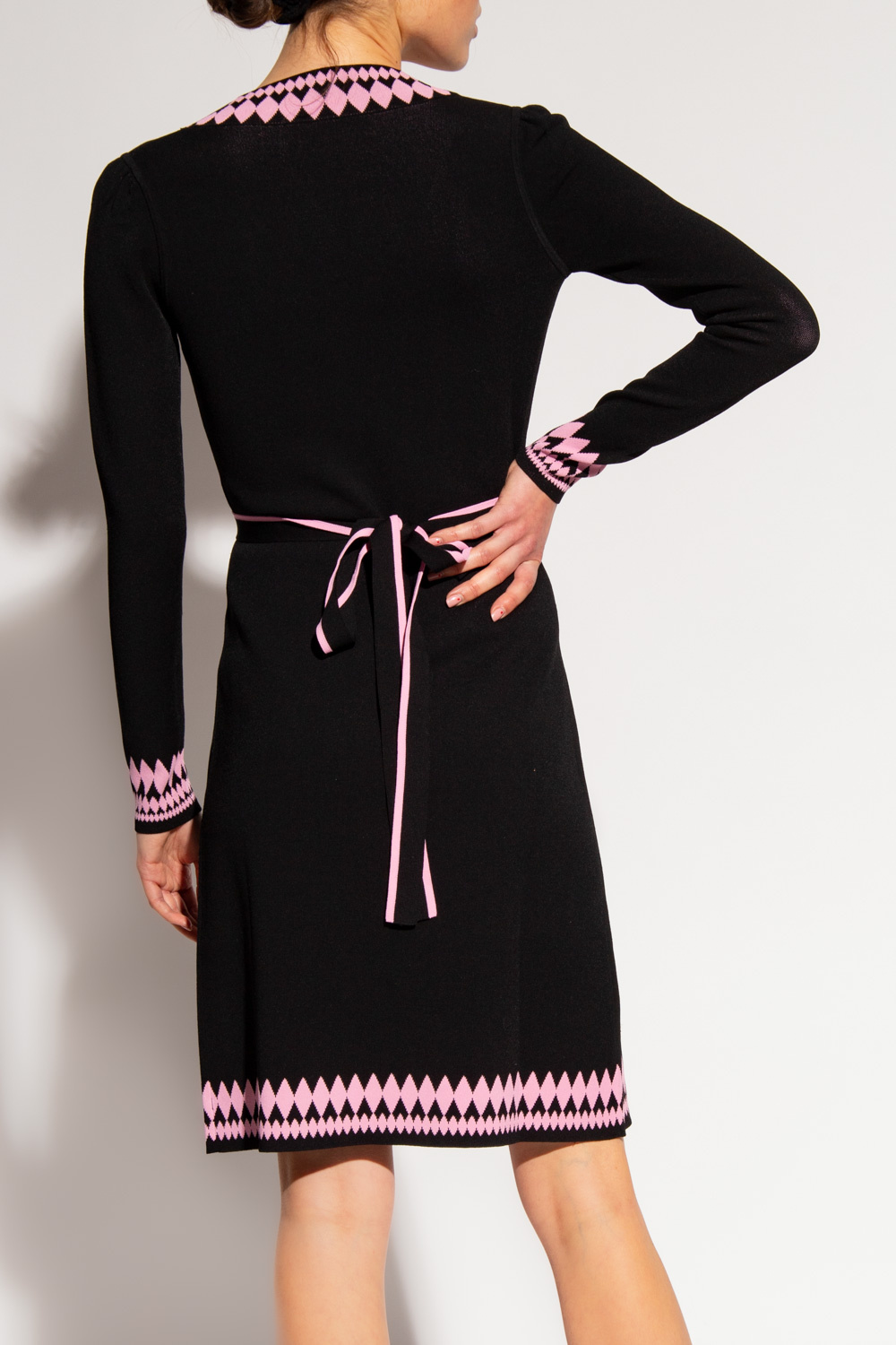 Fred Perry Winehouse Jumper Dress Wrap-over dress