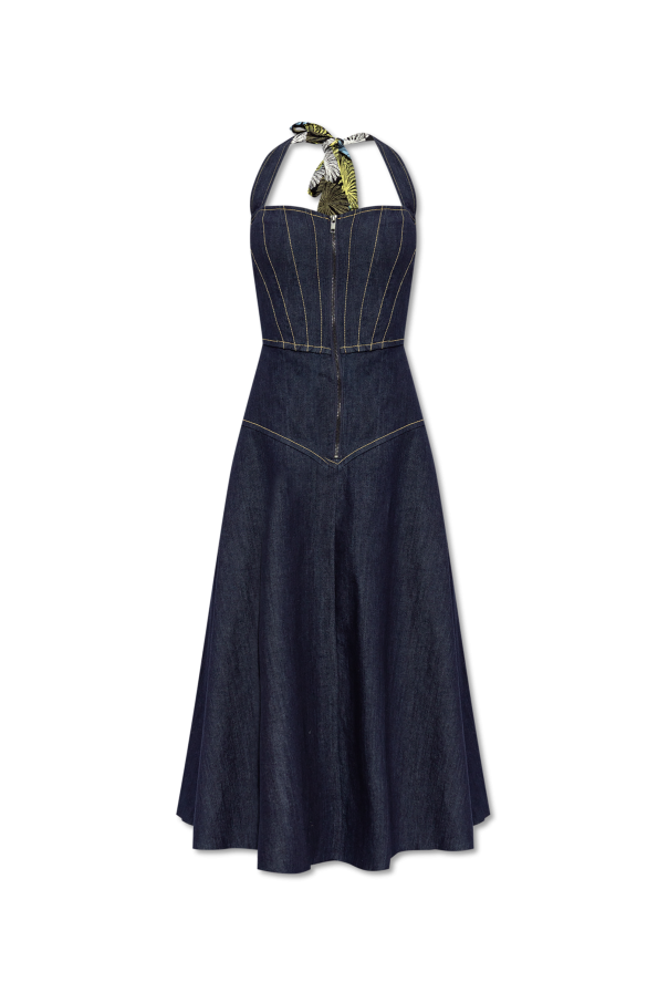Diane Von Furstenberg Jeansowa sukienka